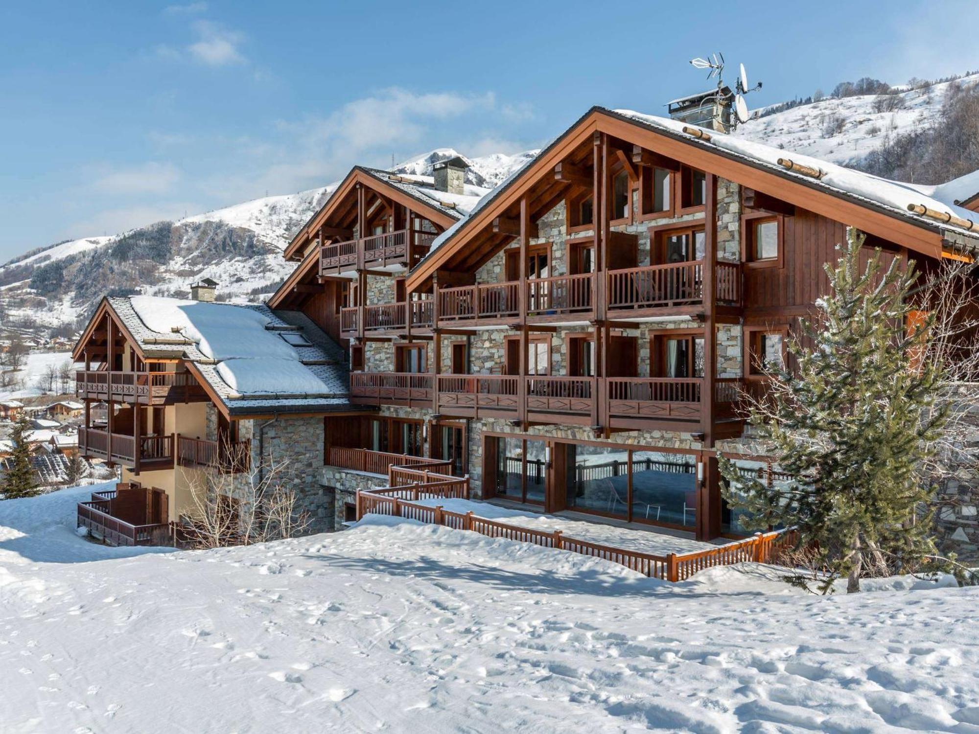 Apartment Appartement Standing 6P Avec Piscine, Spa Et Parking A Saint-Martin-De-Belleville - Fr-1-461-23 *